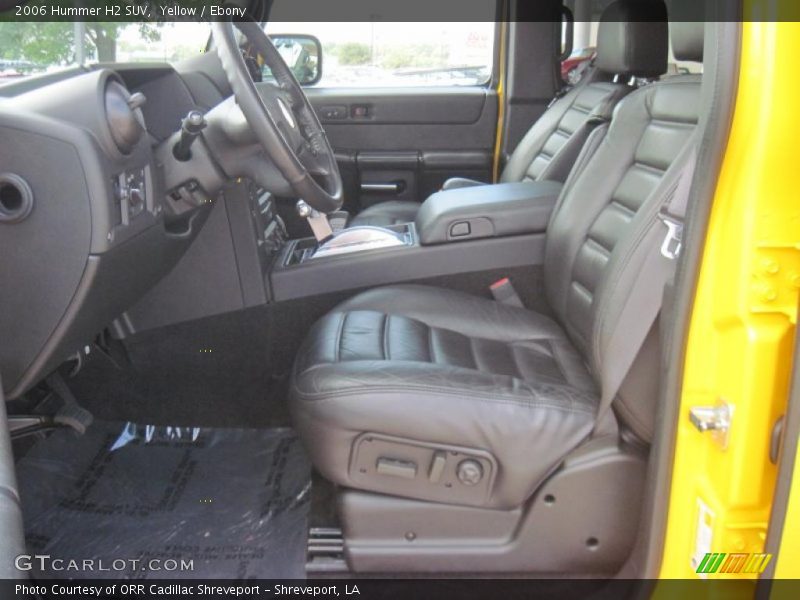 Yellow / Ebony 2006 Hummer H2 SUV