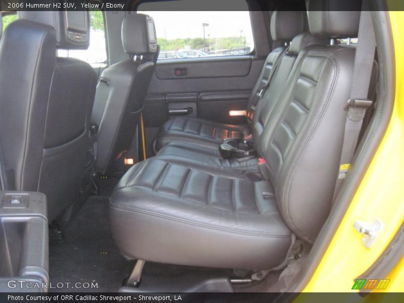 Yellow / Ebony 2006 Hummer H2 SUV