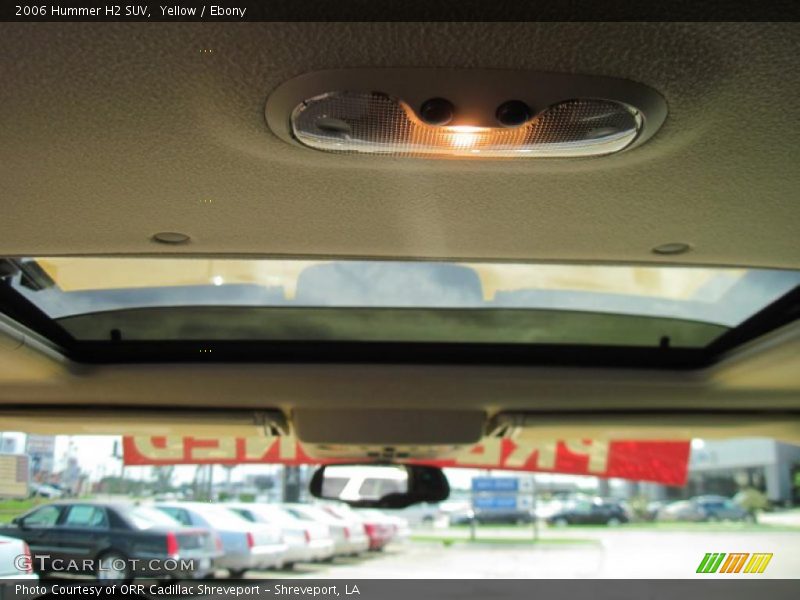 Yellow / Ebony 2006 Hummer H2 SUV