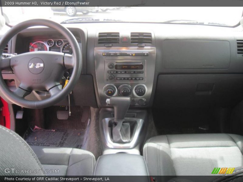 Victory Red / Ebony/Pewter 2009 Hummer H3