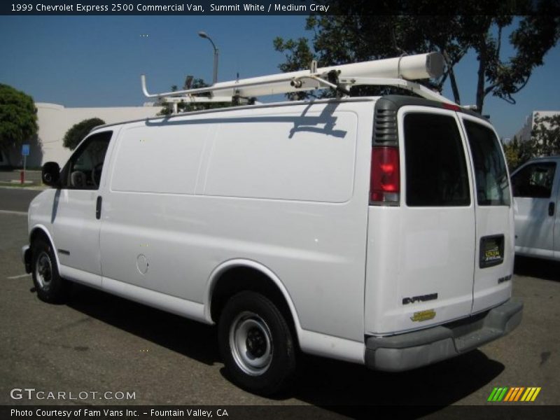 Summit White / Medium Gray 1999 Chevrolet Express 2500 Commercial Van