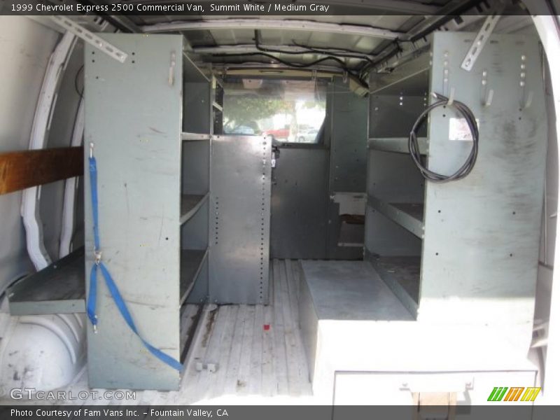 Summit White / Medium Gray 1999 Chevrolet Express 2500 Commercial Van