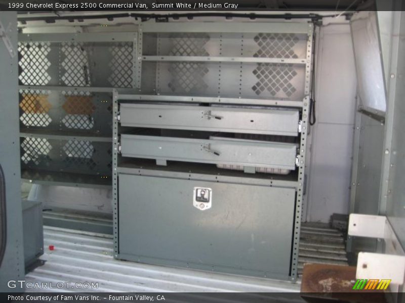 Summit White / Medium Gray 1999 Chevrolet Express 2500 Commercial Van
