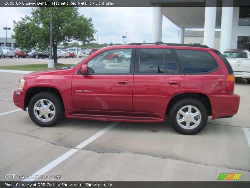 Magnetic Red Metallic / Light Gray 2005 GMC Envoy Denali