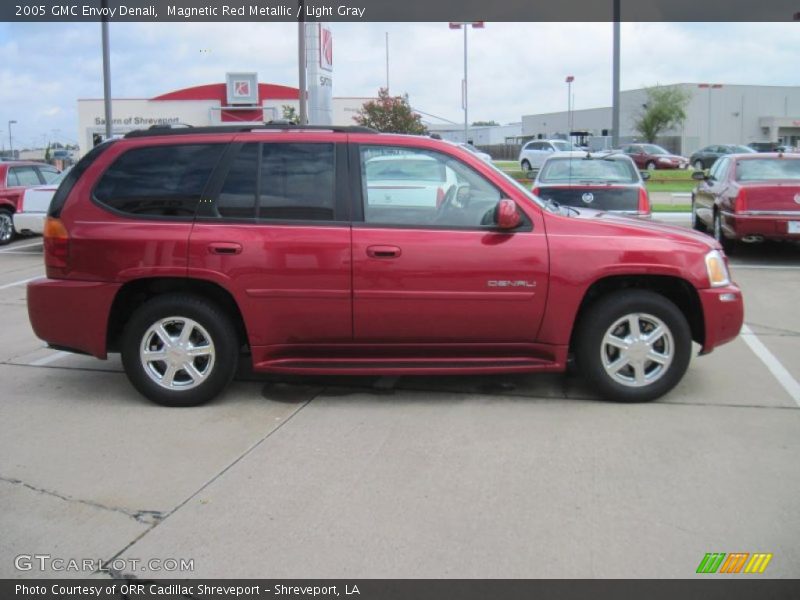 Magnetic Red Metallic / Light Gray 2005 GMC Envoy Denali