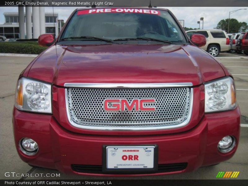 Magnetic Red Metallic / Light Gray 2005 GMC Envoy Denali