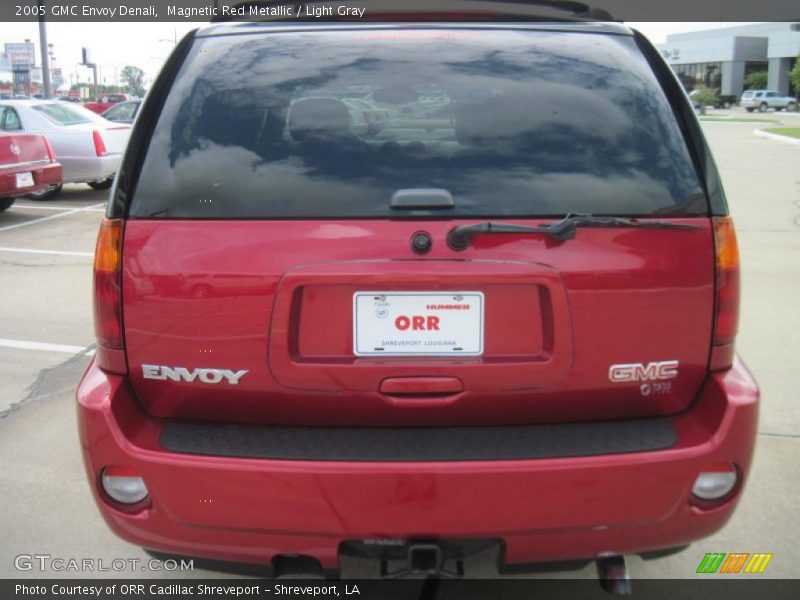 Magnetic Red Metallic / Light Gray 2005 GMC Envoy Denali