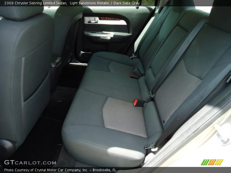 Light Sandstone Metallic / Dark Slate Gray 2009 Chrysler Sebring Limited Sedan