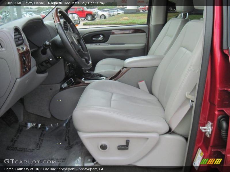 Magnetic Red Metallic / Light Gray 2005 GMC Envoy Denali