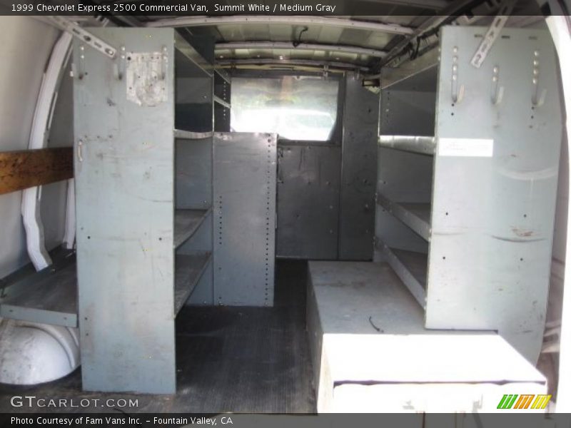 Summit White / Medium Gray 1999 Chevrolet Express 2500 Commercial Van