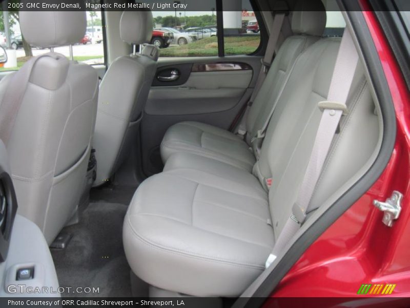 Magnetic Red Metallic / Light Gray 2005 GMC Envoy Denali