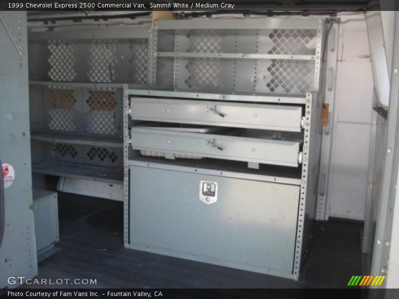 Summit White / Medium Gray 1999 Chevrolet Express 2500 Commercial Van
