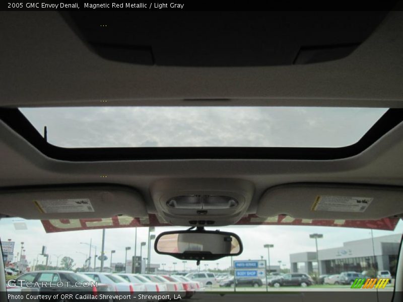 Magnetic Red Metallic / Light Gray 2005 GMC Envoy Denali