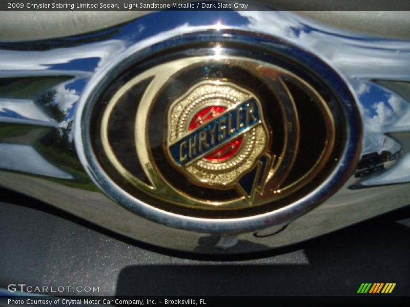 Light Sandstone Metallic / Dark Slate Gray 2009 Chrysler Sebring Limited Sedan