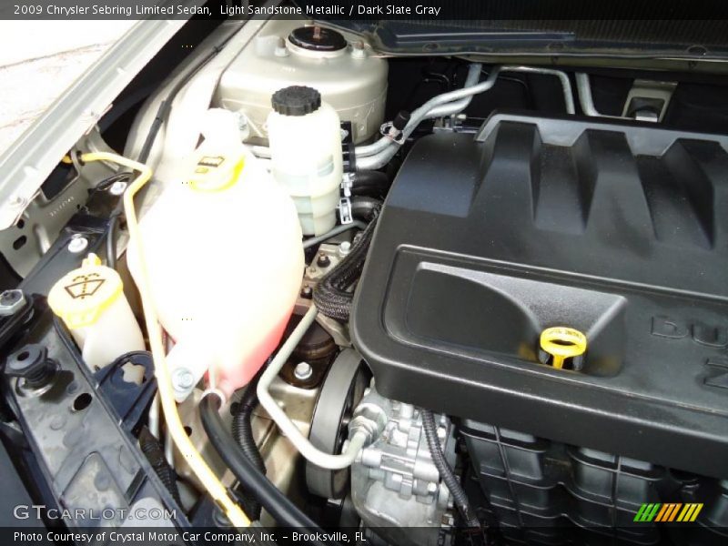 Light Sandstone Metallic / Dark Slate Gray 2009 Chrysler Sebring Limited Sedan