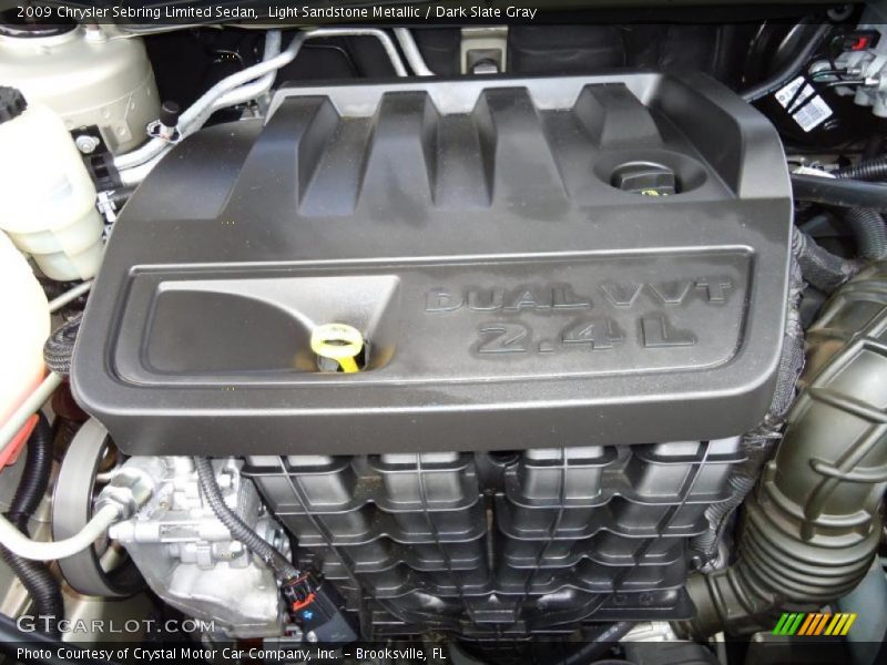 Light Sandstone Metallic / Dark Slate Gray 2009 Chrysler Sebring Limited Sedan