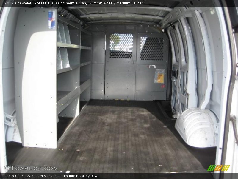 Summit White / Medium Pewter 2007 Chevrolet Express 1500 Commercial Van