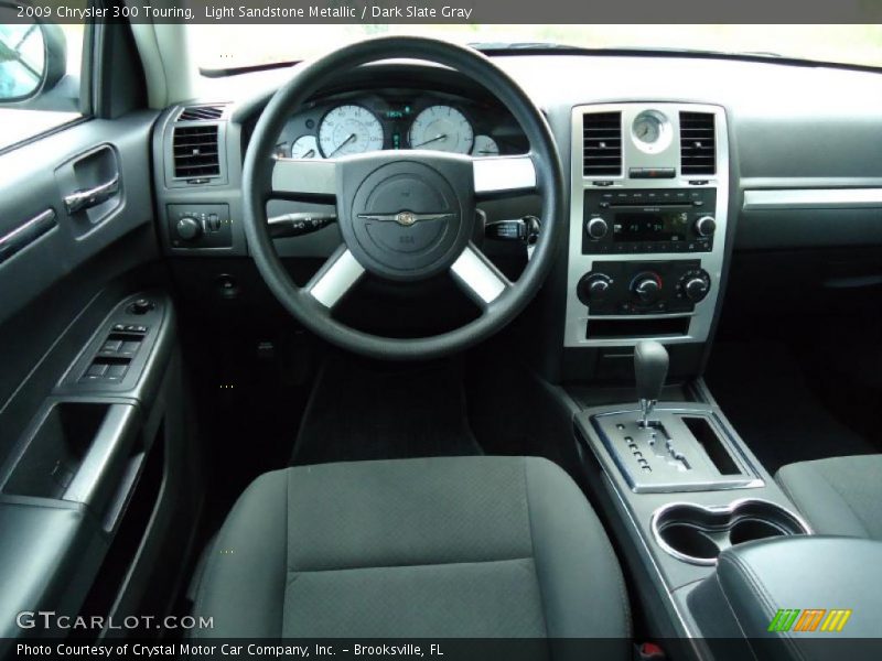 Light Sandstone Metallic / Dark Slate Gray 2009 Chrysler 300 Touring