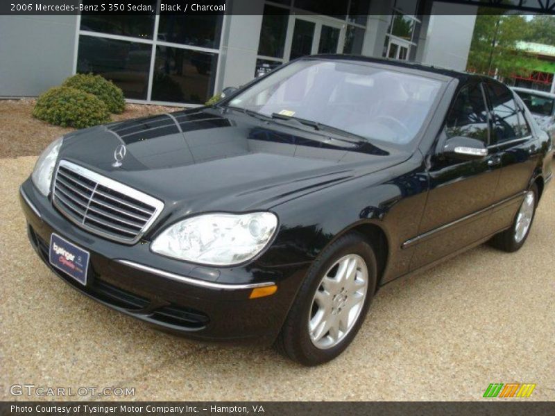 Black / Charcoal 2006 Mercedes-Benz S 350 Sedan