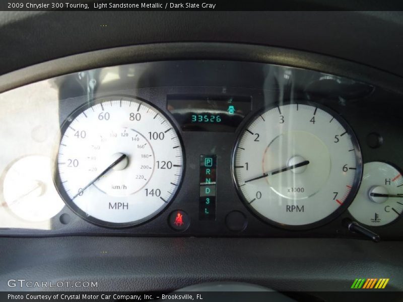 Light Sandstone Metallic / Dark Slate Gray 2009 Chrysler 300 Touring