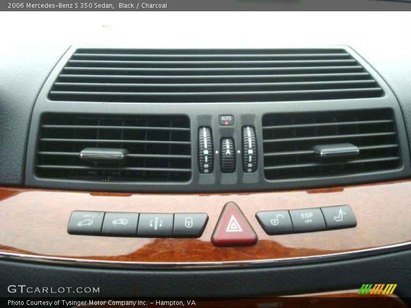 Black / Charcoal 2006 Mercedes-Benz S 350 Sedan
