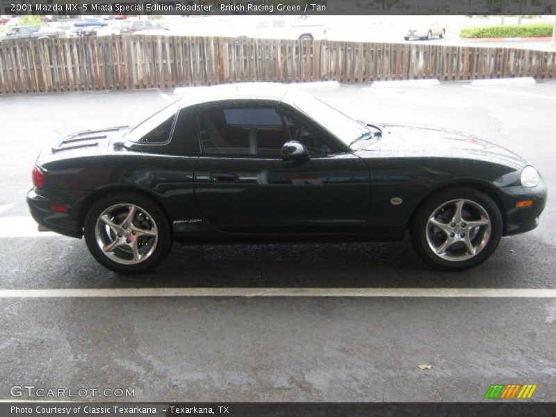 British Racing Green / Tan 2001 Mazda MX-5 Miata Special Edition Roadster