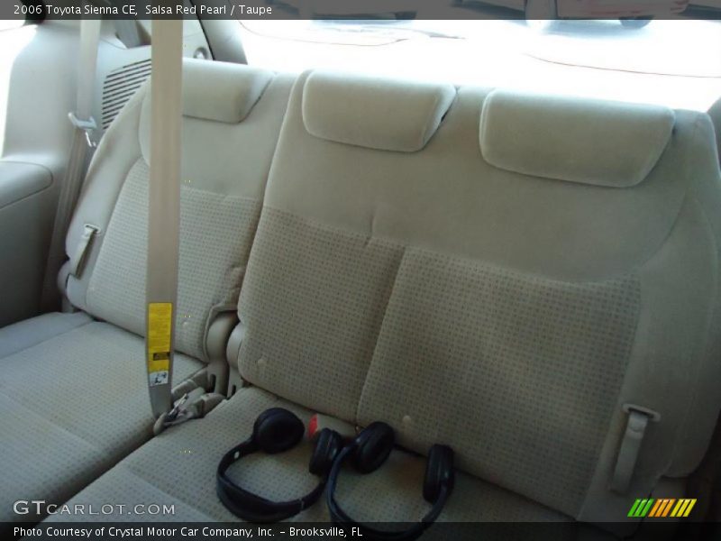 Salsa Red Pearl / Taupe 2006 Toyota Sienna CE
