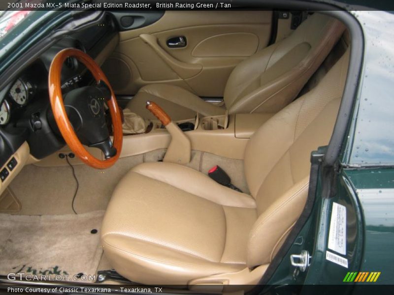 British Racing Green / Tan 2001 Mazda MX-5 Miata Special Edition Roadster