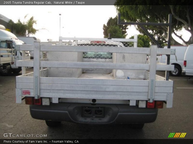 Natural White / Taupe 2005 Toyota Tundra Regular Cab
