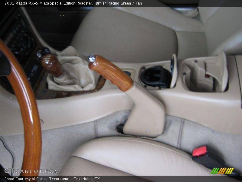 British Racing Green / Tan 2001 Mazda MX-5 Miata Special Edition Roadster