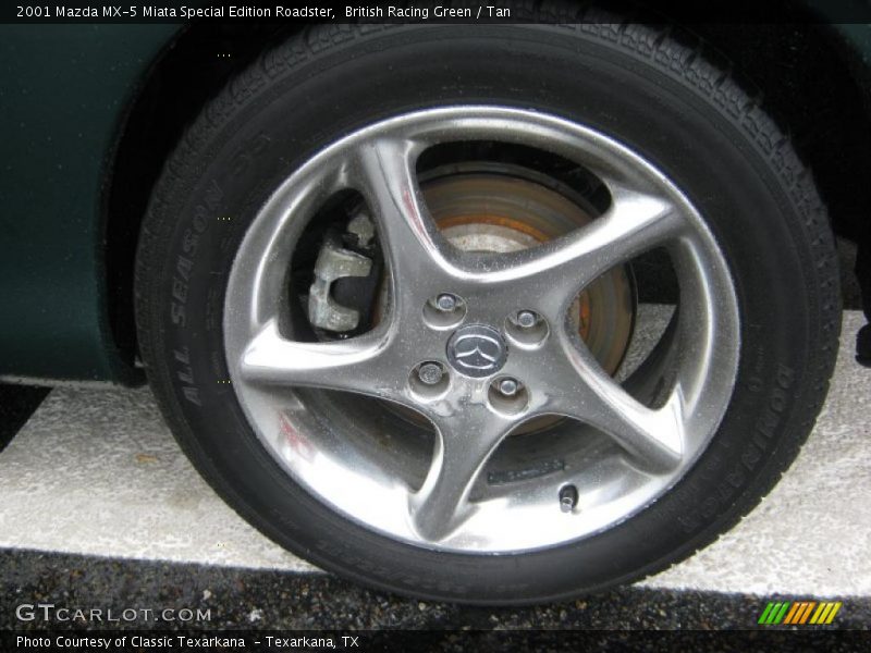British Racing Green / Tan 2001 Mazda MX-5 Miata Special Edition Roadster