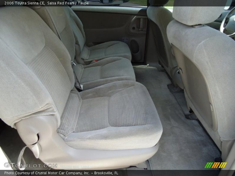 Salsa Red Pearl / Taupe 2006 Toyota Sienna CE