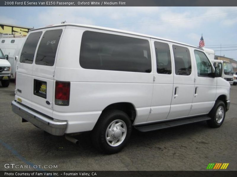 Oxford White / Medium Flint 2008 Ford E Series Van E150 Passenger
