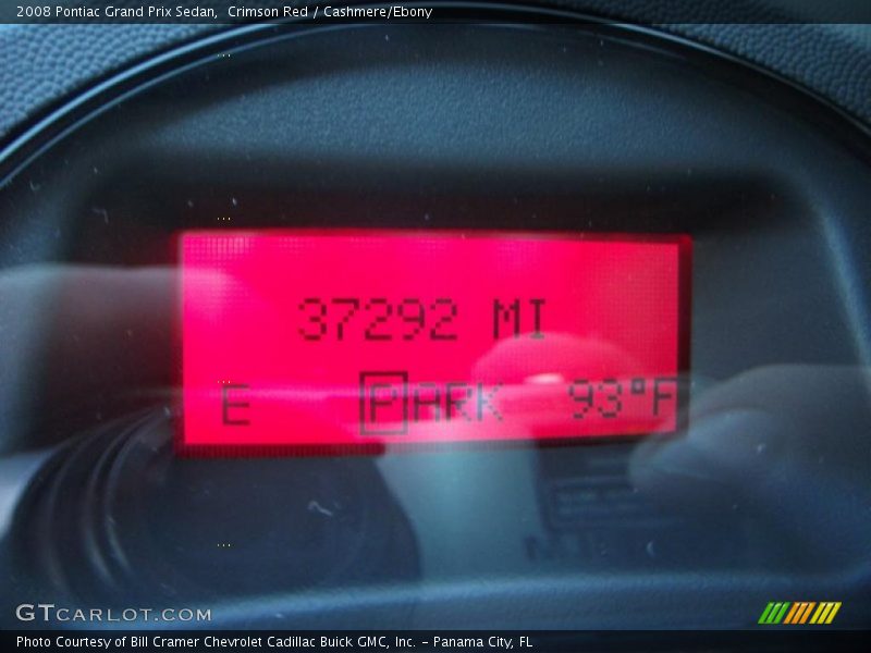 Crimson Red / Cashmere/Ebony 2008 Pontiac Grand Prix Sedan