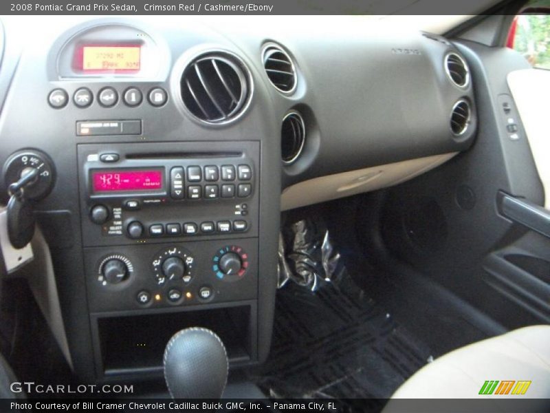 Crimson Red / Cashmere/Ebony 2008 Pontiac Grand Prix Sedan