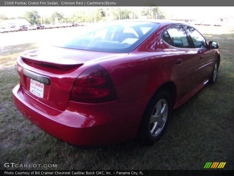 Crimson Red / Cashmere/Ebony 2008 Pontiac Grand Prix Sedan