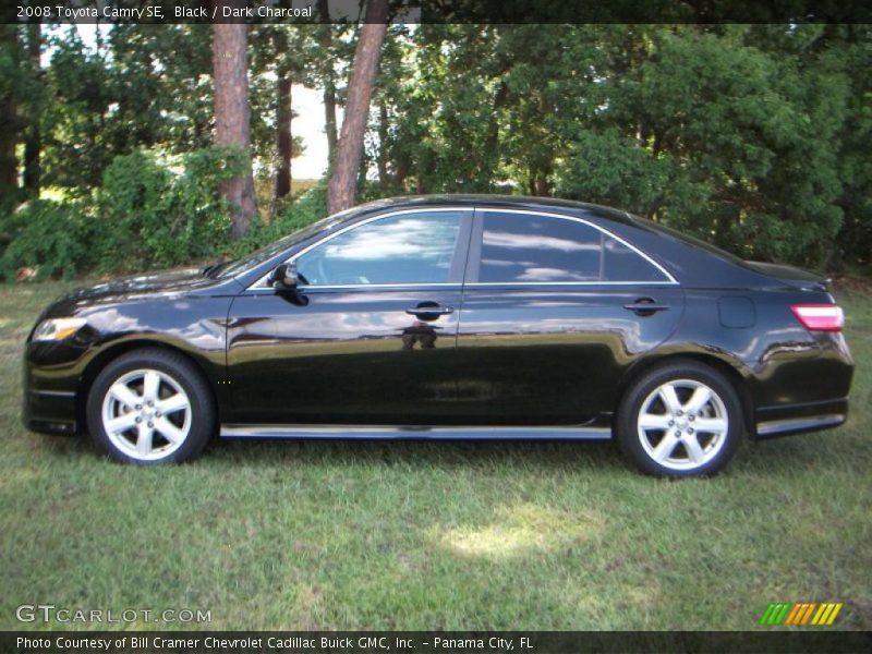 Black / Dark Charcoal 2008 Toyota Camry SE