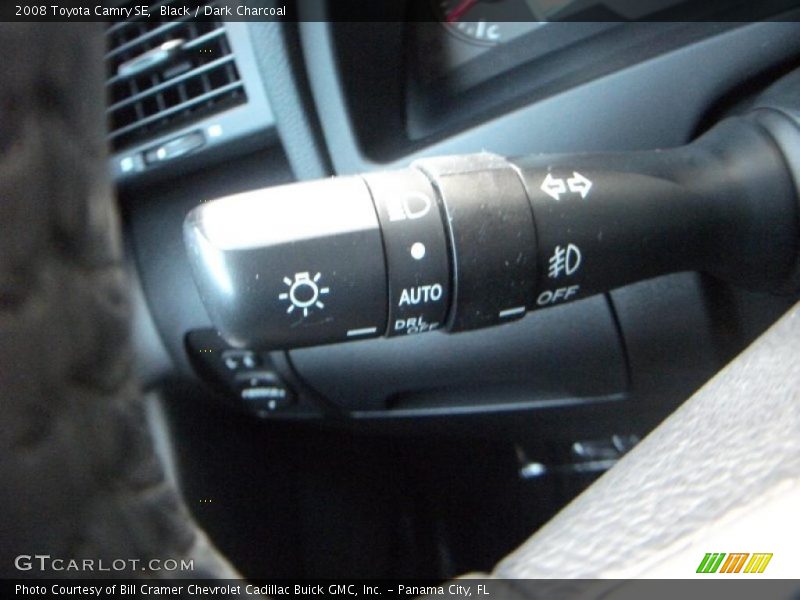 Black / Dark Charcoal 2008 Toyota Camry SE