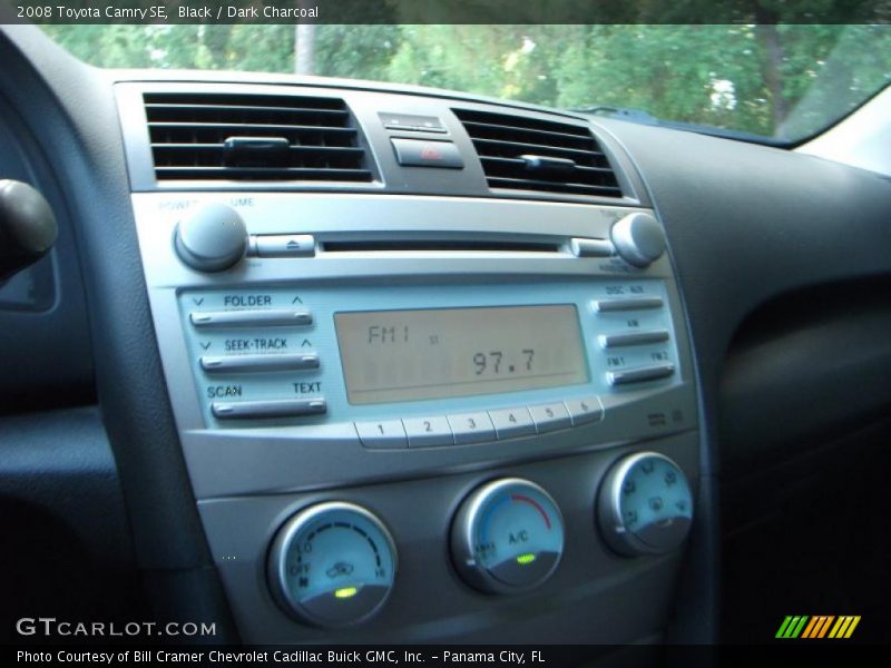 Black / Dark Charcoal 2008 Toyota Camry SE