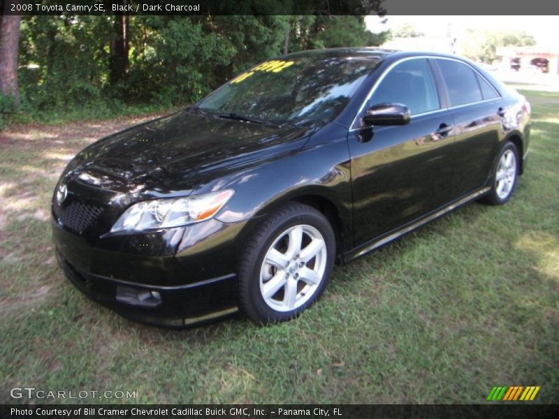 Black / Dark Charcoal 2008 Toyota Camry SE