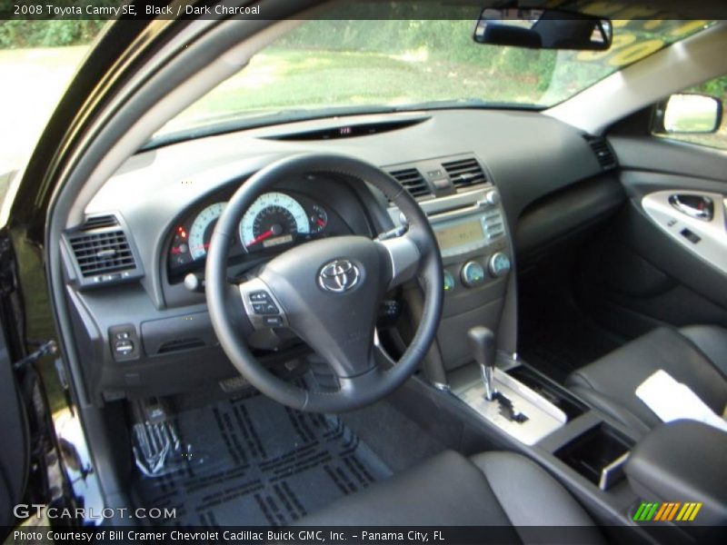 Black / Dark Charcoal 2008 Toyota Camry SE