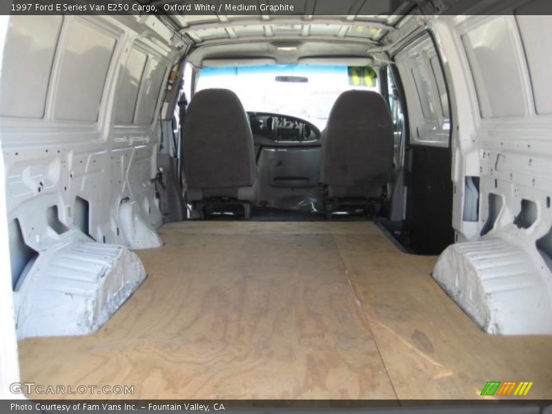 Oxford White / Medium Graphite 1997 Ford E Series Van E250 Cargo