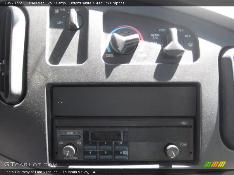 Oxford White / Medium Graphite 1997 Ford E Series Van E250 Cargo