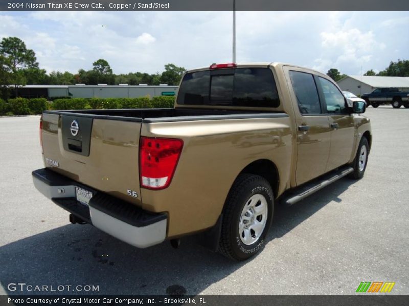 Copper / Sand/Steel 2004 Nissan Titan XE Crew Cab