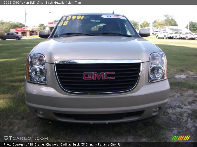 Silver Birch Metallic / Light Tan 2008 GMC Yukon SLE