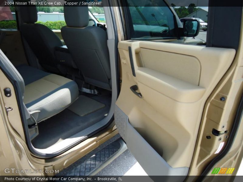 Copper / Sand/Steel 2004 Nissan Titan XE Crew Cab