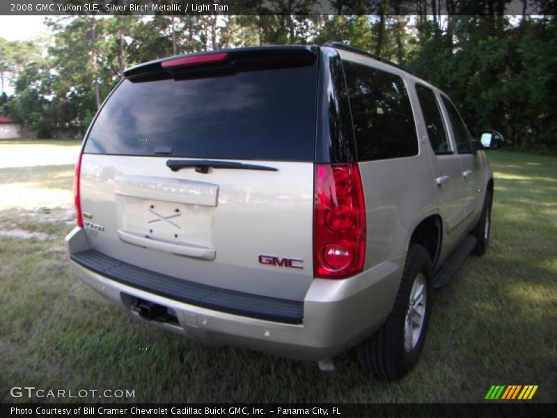 Silver Birch Metallic / Light Tan 2008 GMC Yukon SLE