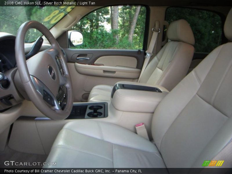 Silver Birch Metallic / Light Tan 2008 GMC Yukon SLE