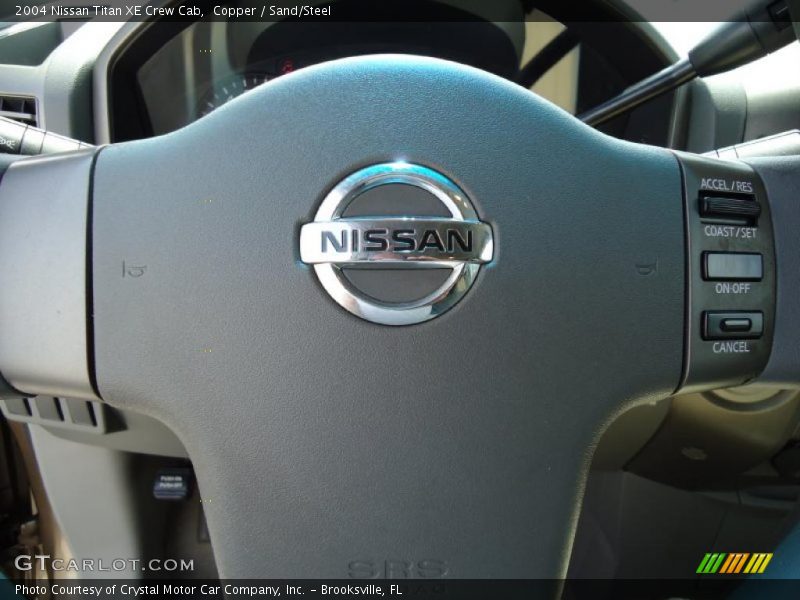 Copper / Sand/Steel 2004 Nissan Titan XE Crew Cab