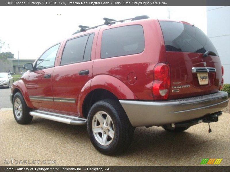 Inferno Red Crystal Pearl / Dark Slate Gray/Light Slate Gray 2006 Dodge Durango SLT HEMI 4x4